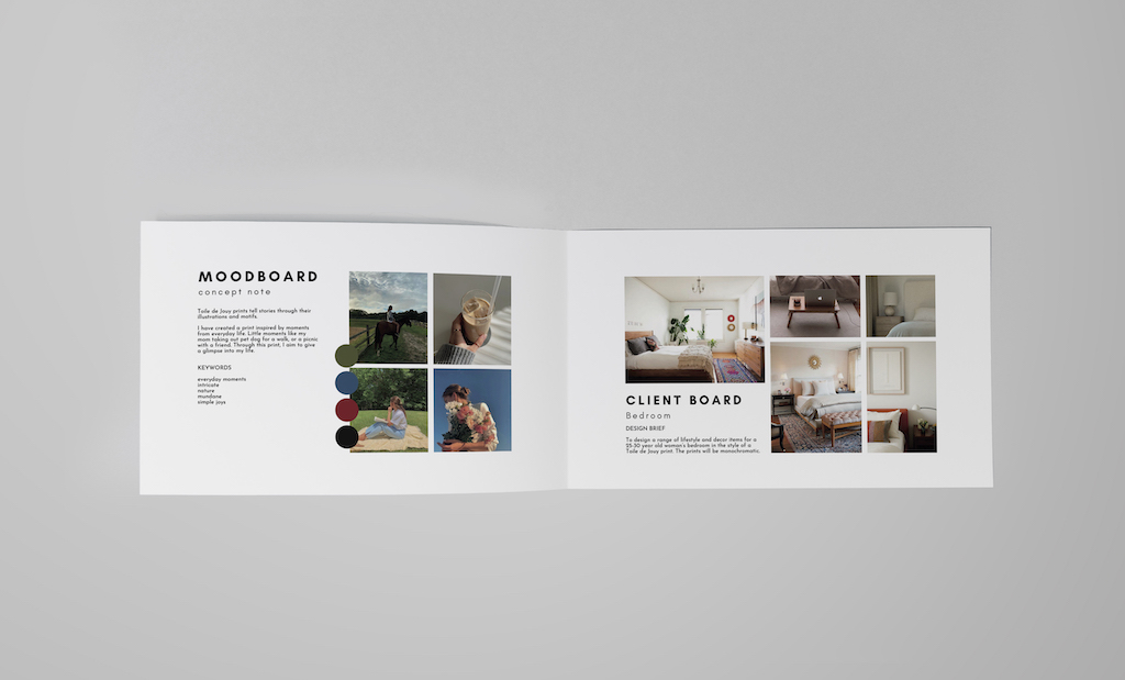 Foldable card or brochure mockup